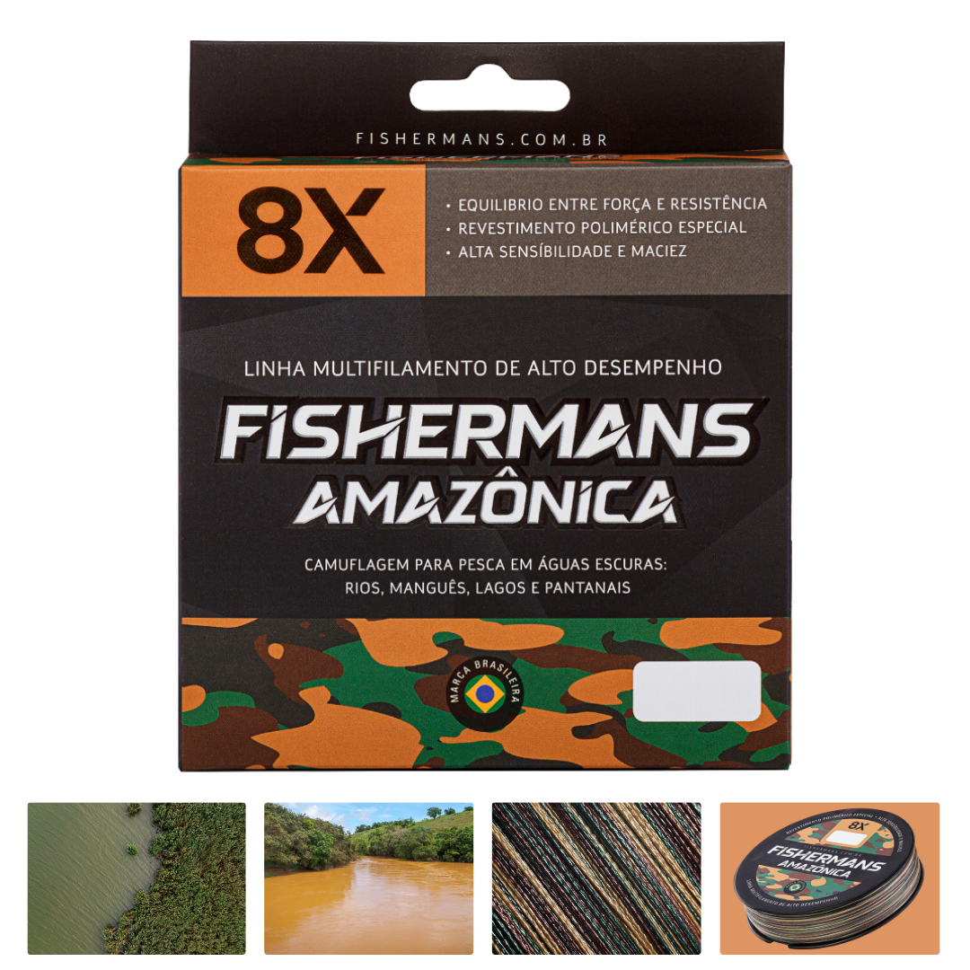 Linha de Pesca Multifilamento Amazônica