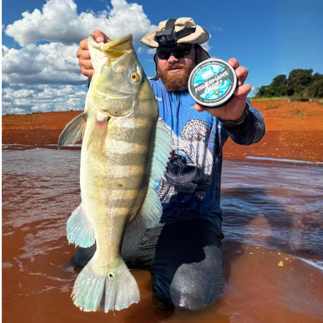 Linha de Pesca Oceânica Multifilamento X8 | Fishermans