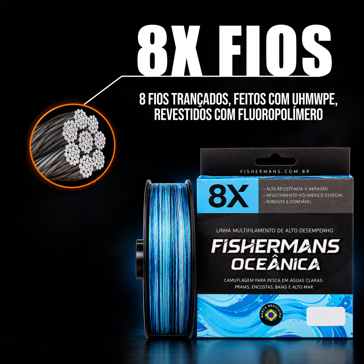 Oceânica Multifilamento X8
