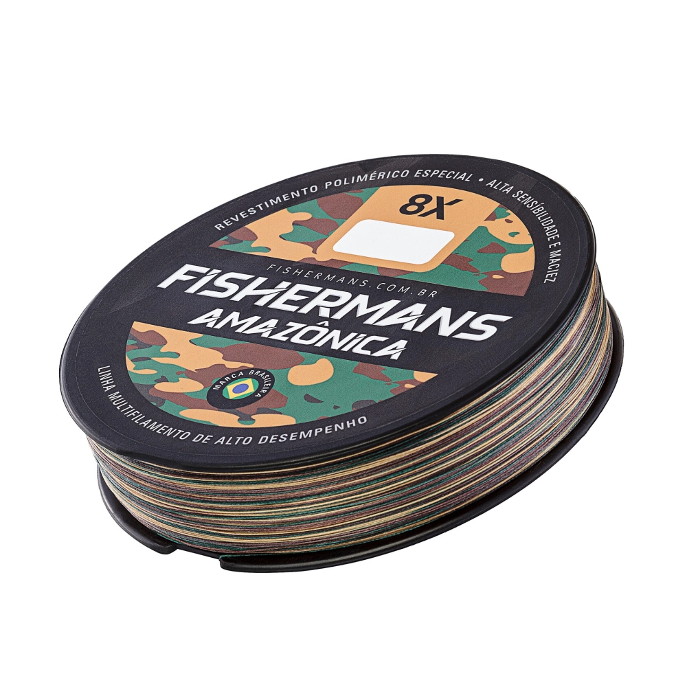 Produto Multifilamento Amazônica 8X 0.20mm (25lb) - Águas Escuras