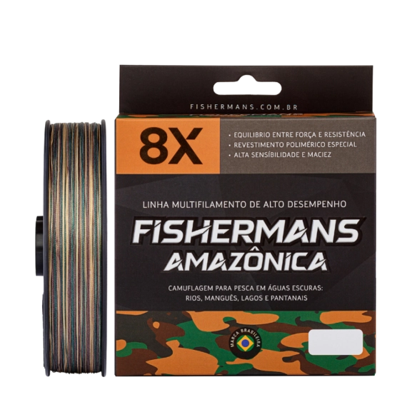Produto Multifilamento Amazônica 8X - Águas Escuras