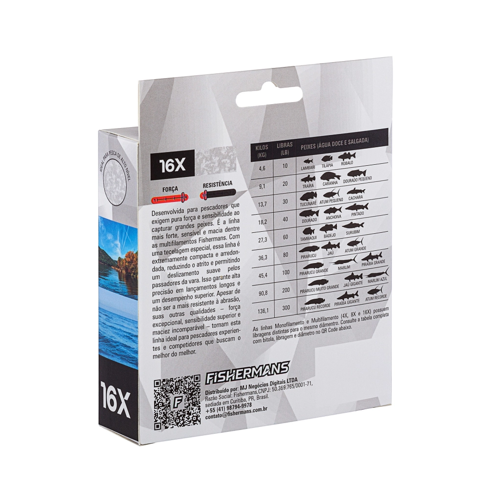 Produto Multifilamento Marfim 16x 0.28mm (50lb)