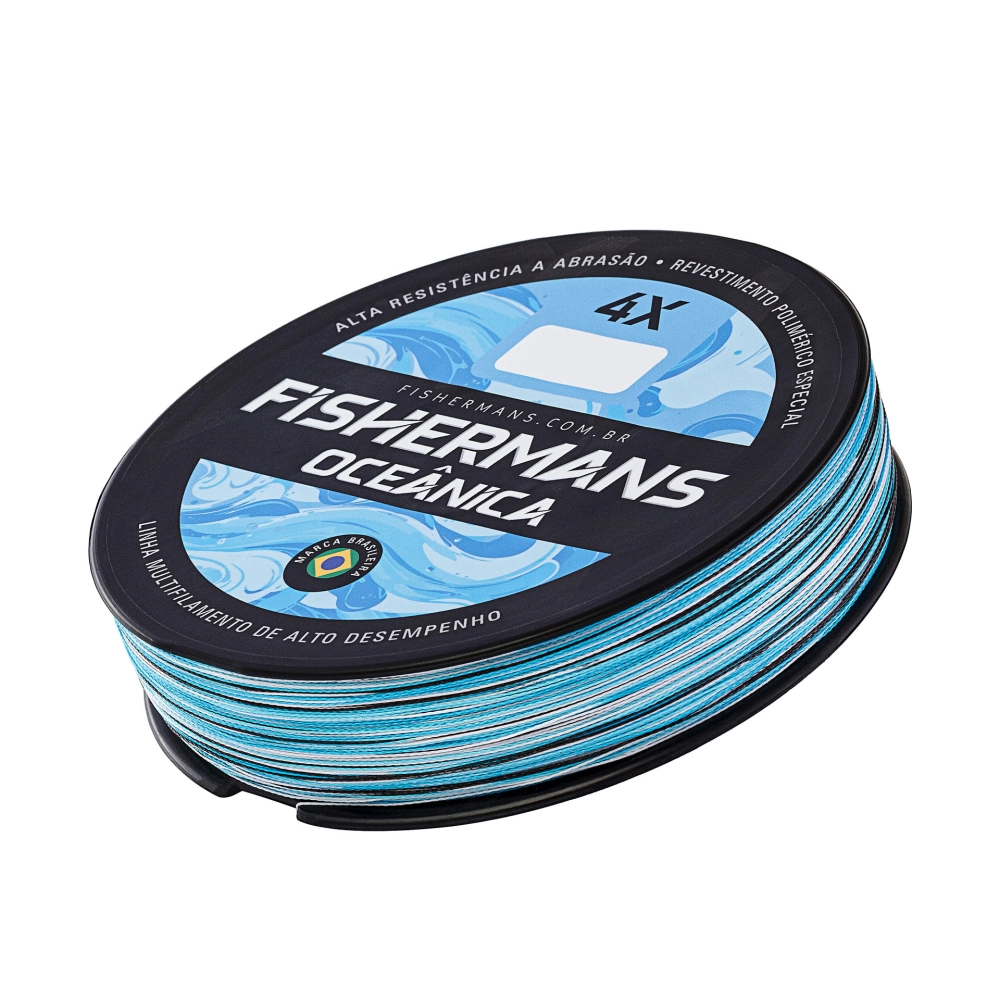 Multifilamento Oceânica 4X 0.16mm (15lb) - Águas Claras Produto Multifilamento Oceânica 4X 0.16mm (15lb) - Águas Claras