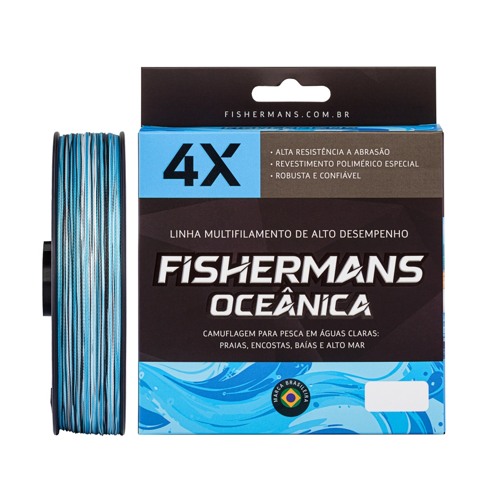 Multifilamento Oceânica 4X 0.28mm (30lb) - Águas Claras Produto Multifilamento Oceânica 4X 0.28mm (30lb) - Águas Claras