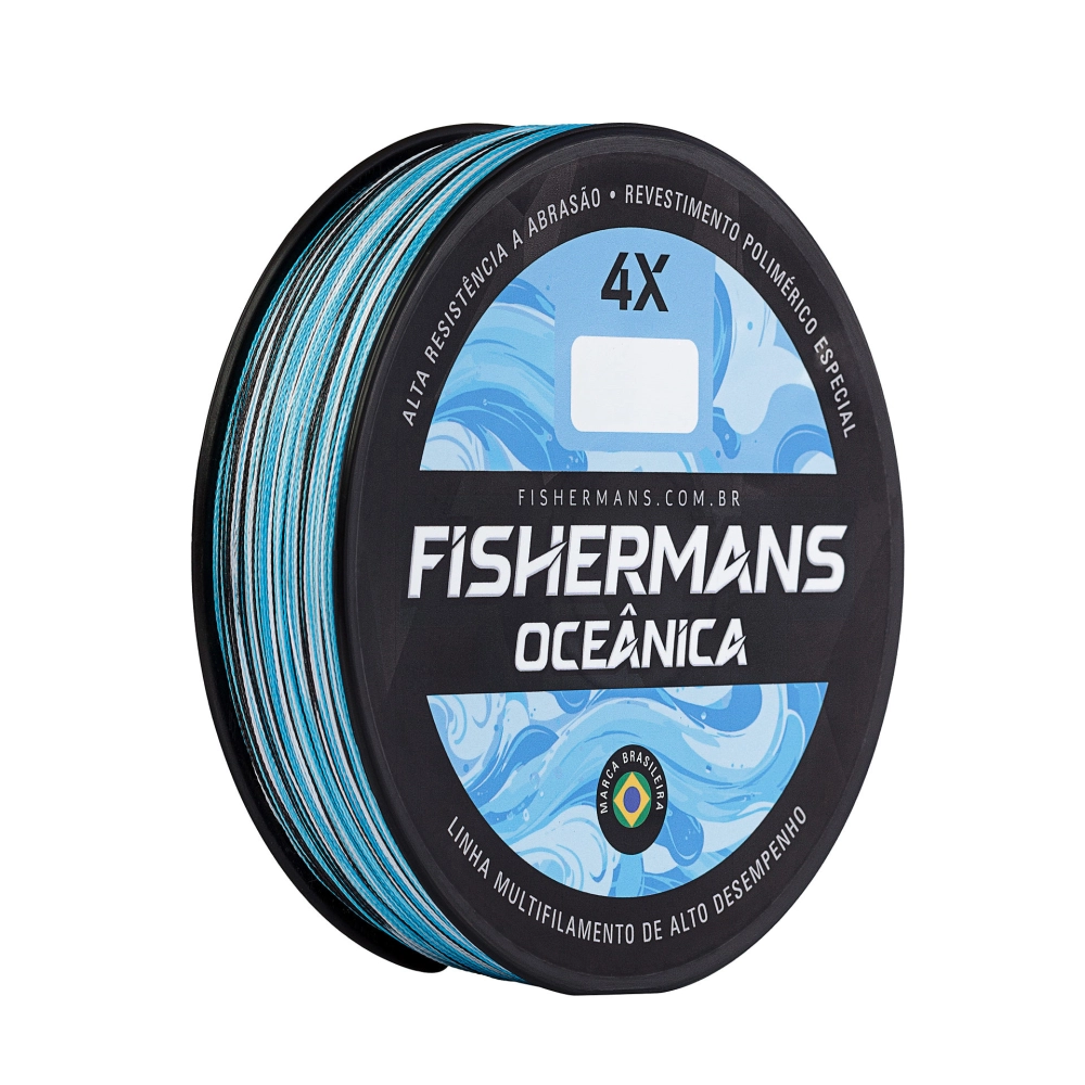 Multifilamento Oceânica 4X 0.37mm (50lb) - Águas Claras Produto Multifilamento Oceânica 4X 0.37mm (50lb) - Águas Claras