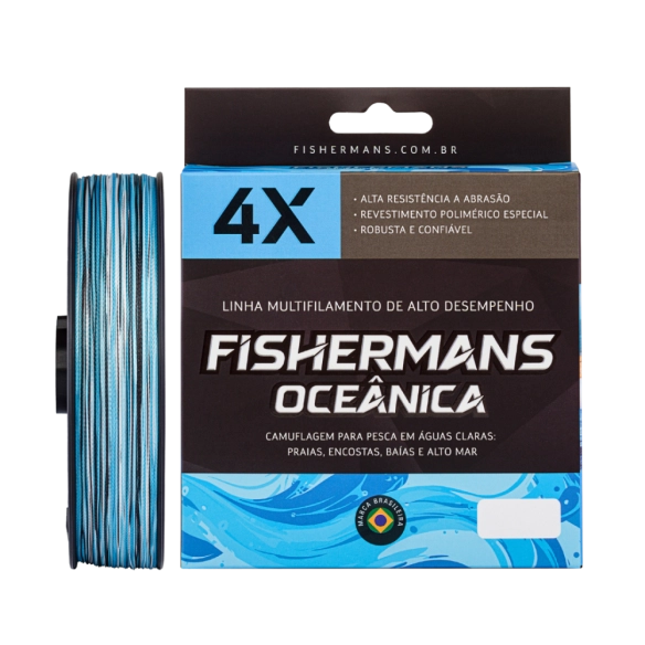Produto Multifilamento Oceânica 4X - Águas Claras