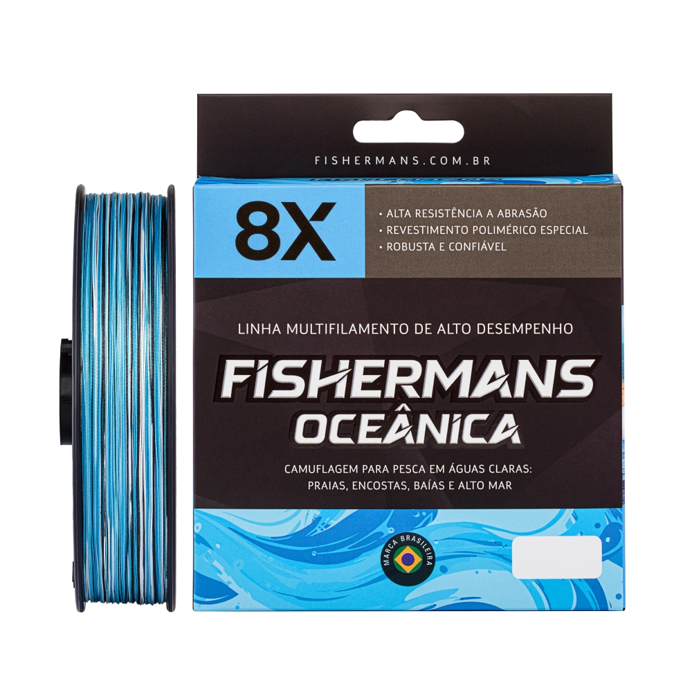 Produto Multifilamento Oceânica 8X 0.32mm (50lb) - Águas Claras